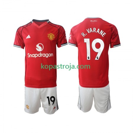 Billiga Fotbollströjor Manchester United Bryan Mbeumo 19 Barn Hemma tröja 2025/26 Kortärmad